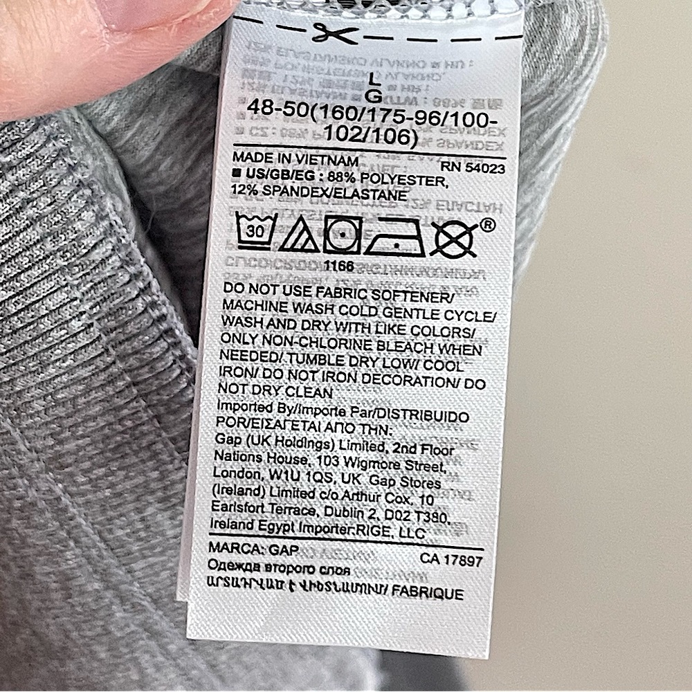 ⬇️NWT GAPFit Brushed Tech Jersey Ankle Joggers - Picture 4 of 5